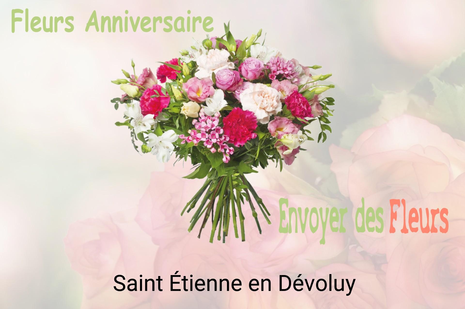 Bouquet de fleurs d’anniversaire livré à Saint-Étienne-en-Dévoluy